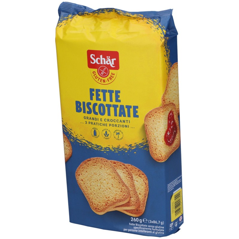 Aspetto del prodotto Schar Fette Biscottate Senza Glutine 260g