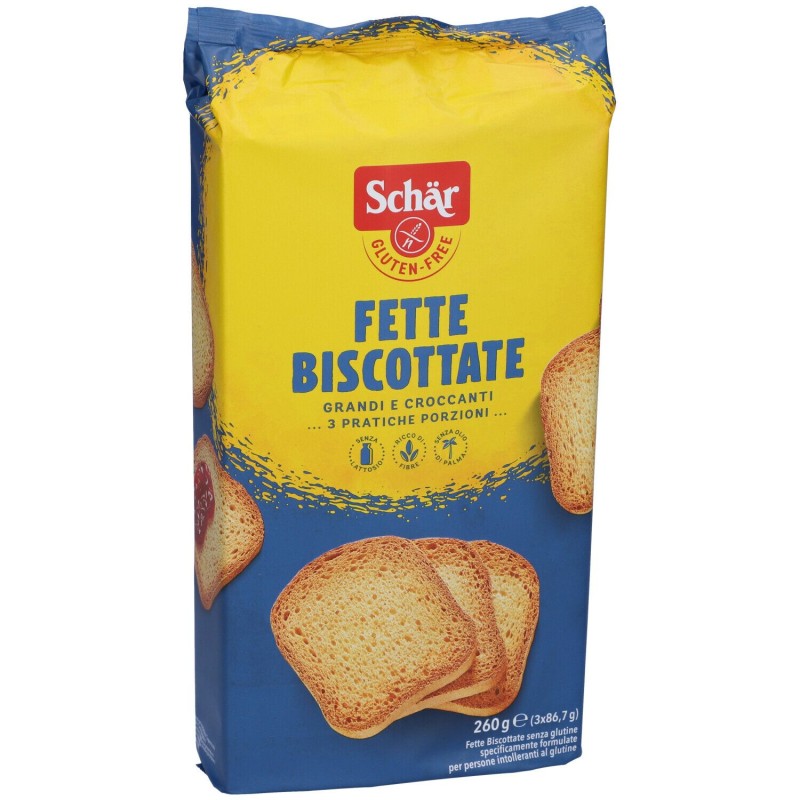 Visualizzazione chiara di Schar Fette Biscottate Senza Glutine 260g