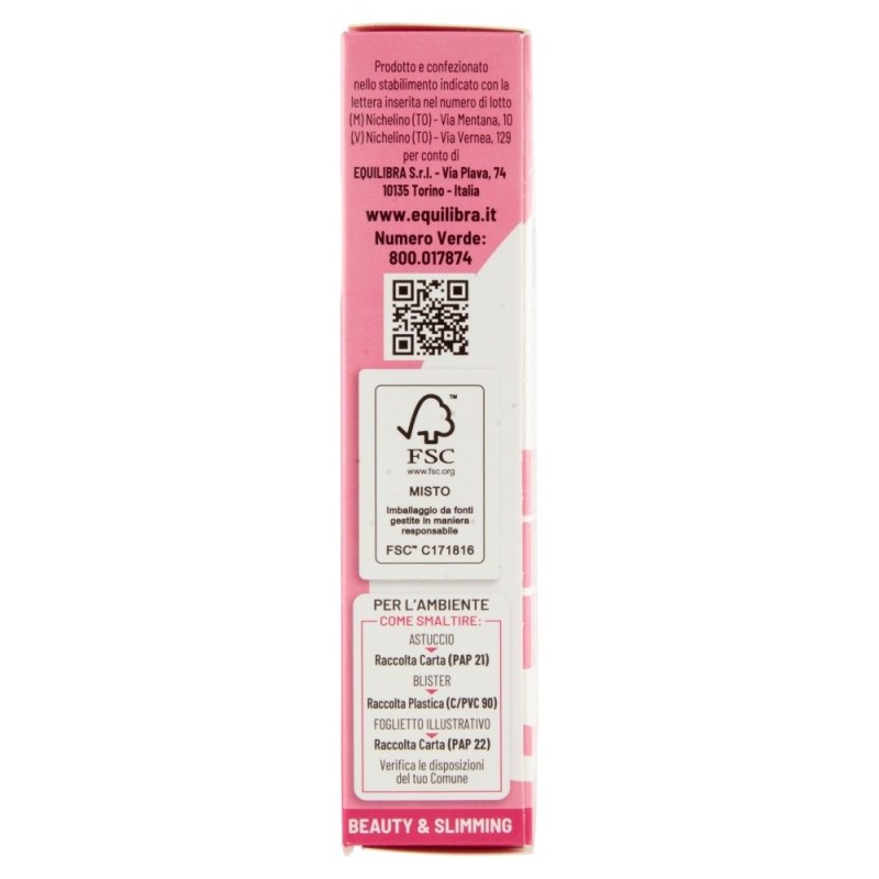 Dettaglio del packaging di Equilibra Brucia Grassi Integratore Perdita Peso 40 Compresse Dettaglio del packaging di Equilibra Brucia Grassi Integratore Perdita Peso 40 Compresse