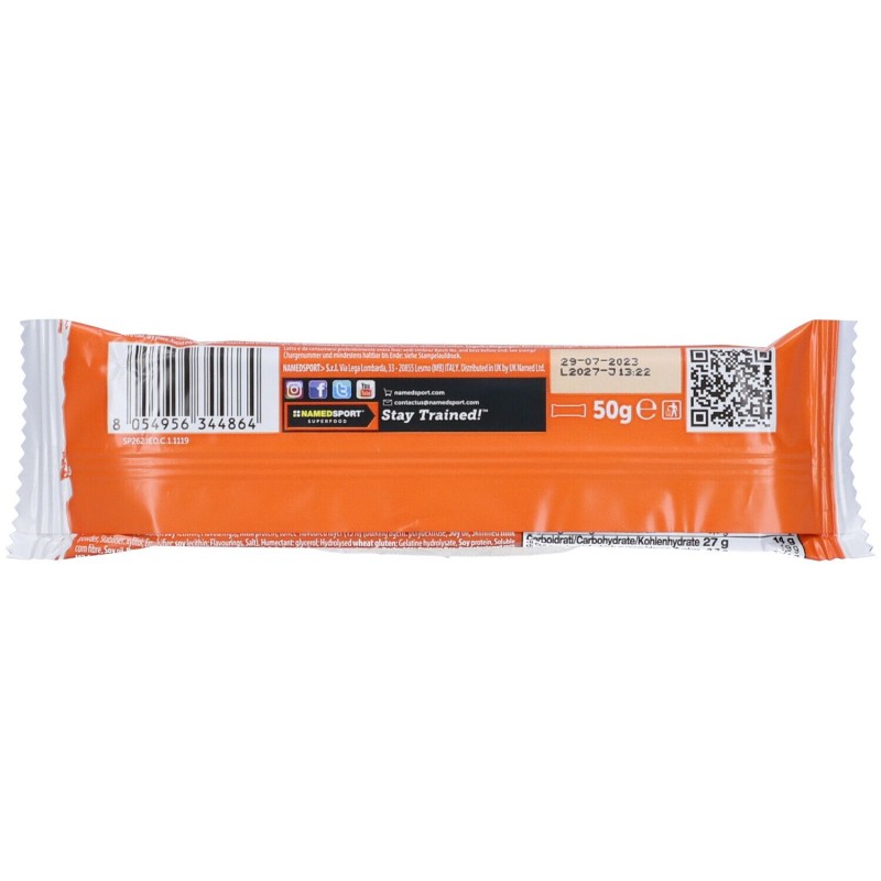Vista del prodotto Namedsport Rocky 36% Barretta Proteica Salty Peanuts 50gr