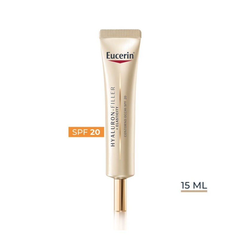 Confezione sigillata di Eucerin Hyaluron Filler Elasticity Crema Contorno Occhi Spf15 15ml