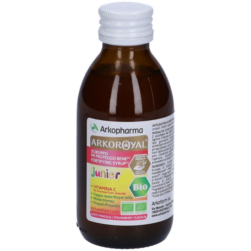 Immagine reale di Arkoroyal Concentrato Fluido Bio Integratore Ricostituente per Bambini 150ml Immagine reale di Arkoroyal Concentrato Fluido Bio Integratore Ricostituente per Bambini 150ml