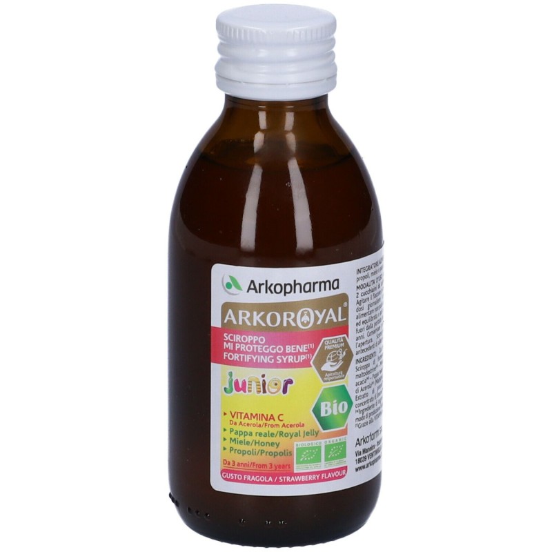 Confezione sigillata di Arkoroyal Concentrato Fluido Bio Integratore Ricostituente per Bambini 150ml Confezione sigillata di Arkoroyal Concentrato Fluido Bio Integratore Ricostituente per Bambini 150ml
