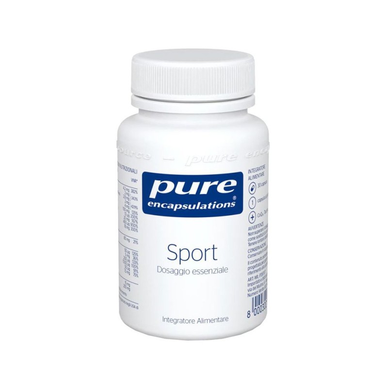 Foto esplicativa di Pure Encapsulations Sport 30 Capsule Foto esplicativa di Pure Encapsulations Sport 30 Capsule