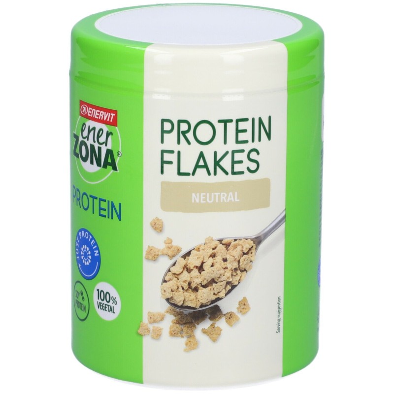 Presentazione grafica di Enerzona Protein Flakes per Colazione Nutriente 224g Presentazione grafica di Enerzona Protein Flakes per Colazione Nutriente 224g