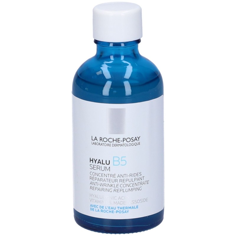 Presentazione grafica di La Roche Posay Hyalu B5 Serum Siero Viso Antirughe 50ml