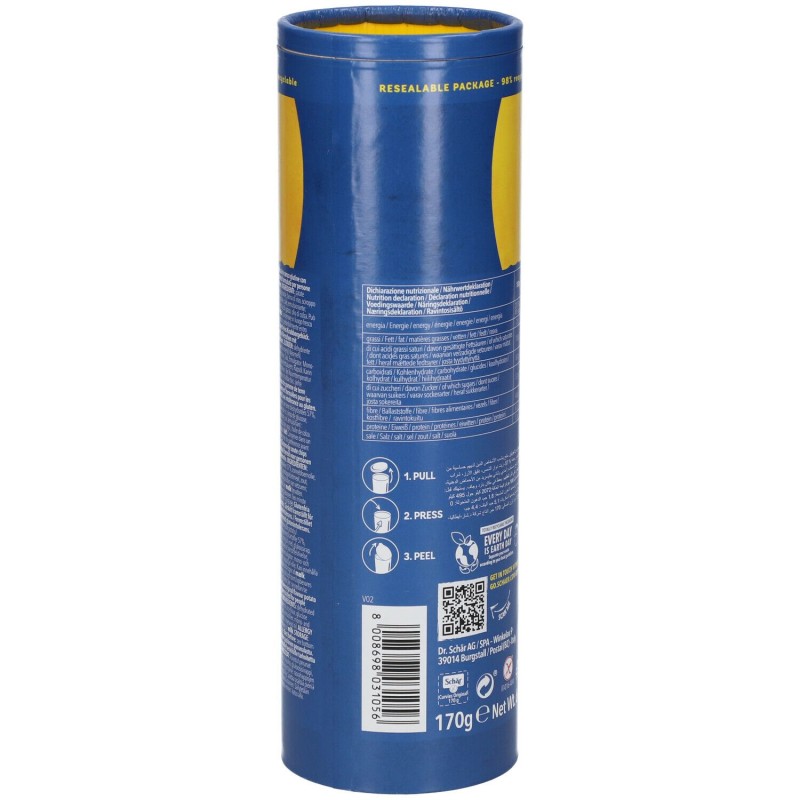 Foto esplicativa di Schar Curvies Original Patatine Senza Glutine Gusto Classico 170gr