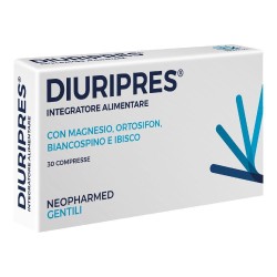 Confezione sigillata di Neopharmed Diuripres Integratore Drenante 30 Compresse Confezione sigillata di Neopharmed Diuripres Integratore Drenante 30 Compresse