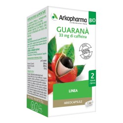Primo piano di Arkocapsule Guaranà Bio Integratore Energetico e per Peso Corporeo 130 Capsule Primo piano di Arkocapsule Guaranà Bio Integratore Energetico e per Peso Corporeo 130 Capsule