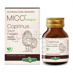 Erba Vita Mico Integra Coprinus Integratore Alimentare AntiIperglicemico 60 Capsule Erba Vita Mico Integra Coprinus Integratore Alimentare AntiIperglicemico 60 Capsule