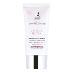 Scatola originale del prodotto Bionike  Defence Hydra Crema Idratante Leggera per pelli normali e miste 50ml
