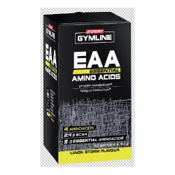 Immagine reale di Enervit Gymlime EAA Essent Aminoa per Crescita Muscolare 10 Bustine da 10 g