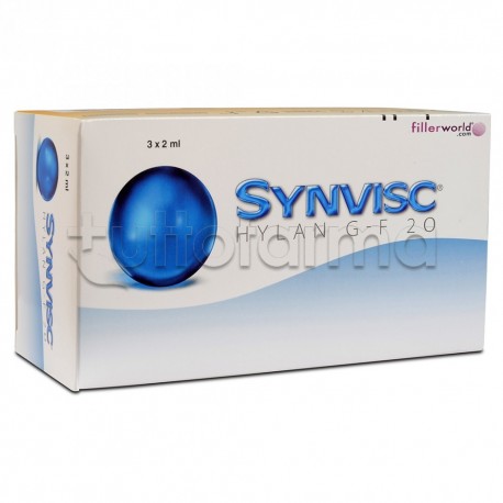 Sanofi Synvisc 3x2 Acido Ialuronico per Ginocchio 3 Siringhe da 2mL