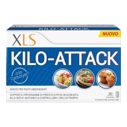 Foto ravvicinata di Xls Kilo Attack Integratore per Perdita Peso 30 Compresse Foto ravvicinata di Xls Kilo Attack Integratore per Perdita Peso 30 Compresse