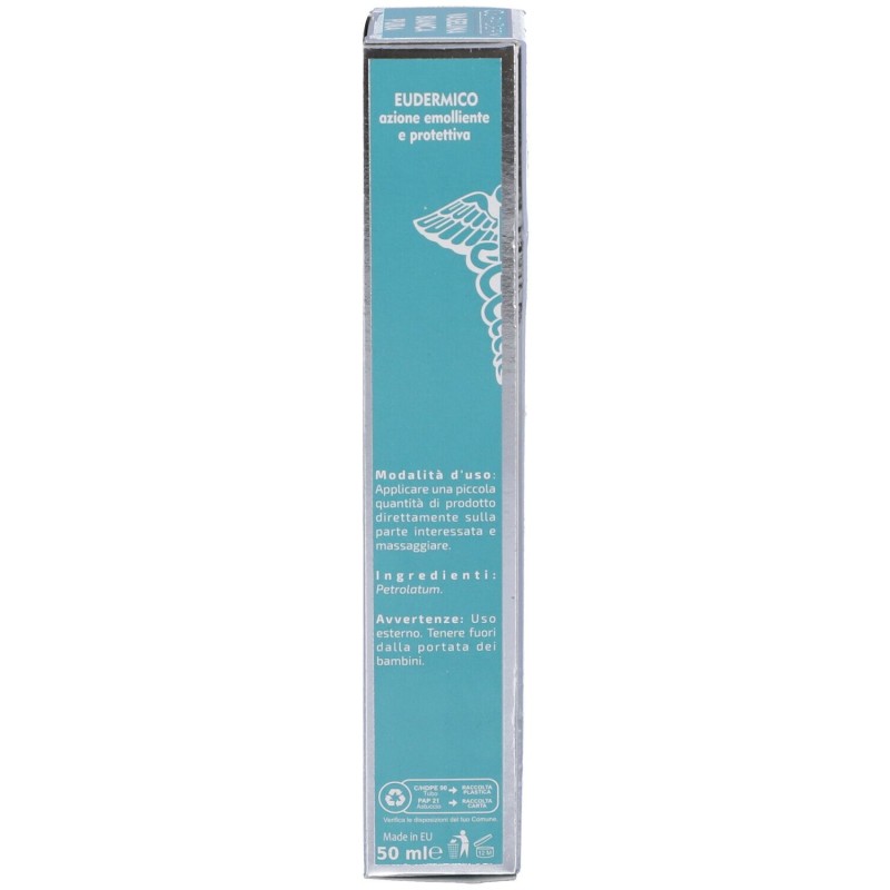 Foto illustrativa del packaging di Curaderm Vaselina Bianca 30ml Foto illustrativa del packaging di Curaderm Vaselina Bianca 30ml