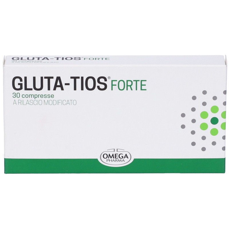 Pack ufficiale del prodotto Omega Pharma Gluta-Tios Forte Integratore per il Fegato 30 Compresse Pack ufficiale del prodotto Omega Pharma Gluta-Tios Forte Integratore per il Fegato 30 Compresse