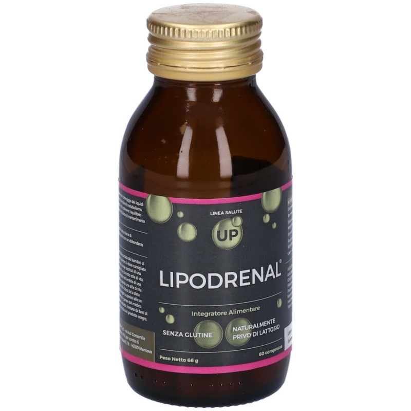 Packaging integro del prodotto Lipodrenal per Drenaggio e Metabolismo 60 Compresse