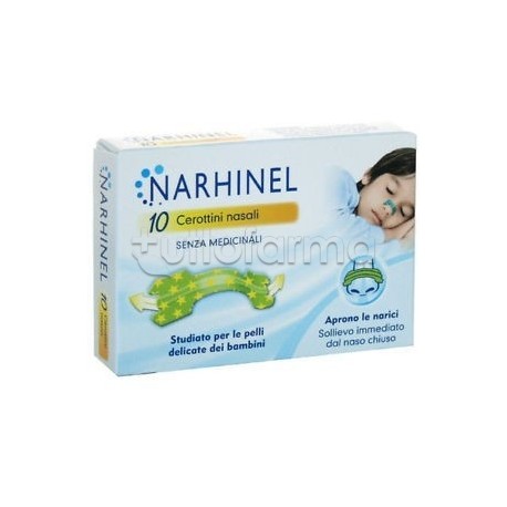 RespiraBene 10 Cerottini Nasali per Bambini