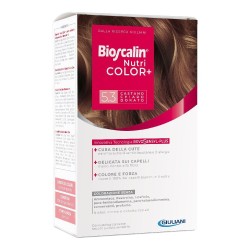 Packaging integro del prodotto Bioscalin Nutricolor+ Tinta per Capelli Delicata 5.3 Castano Chiaro Dorato