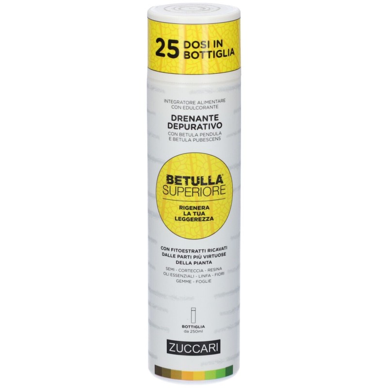 Packaging del prodotto Zuccari Betulla Superiore Integratore per Vie Urinarie 250ml Packaging del prodotto Zuccari Betulla Superiore Integratore per Vie Urinarie 250ml