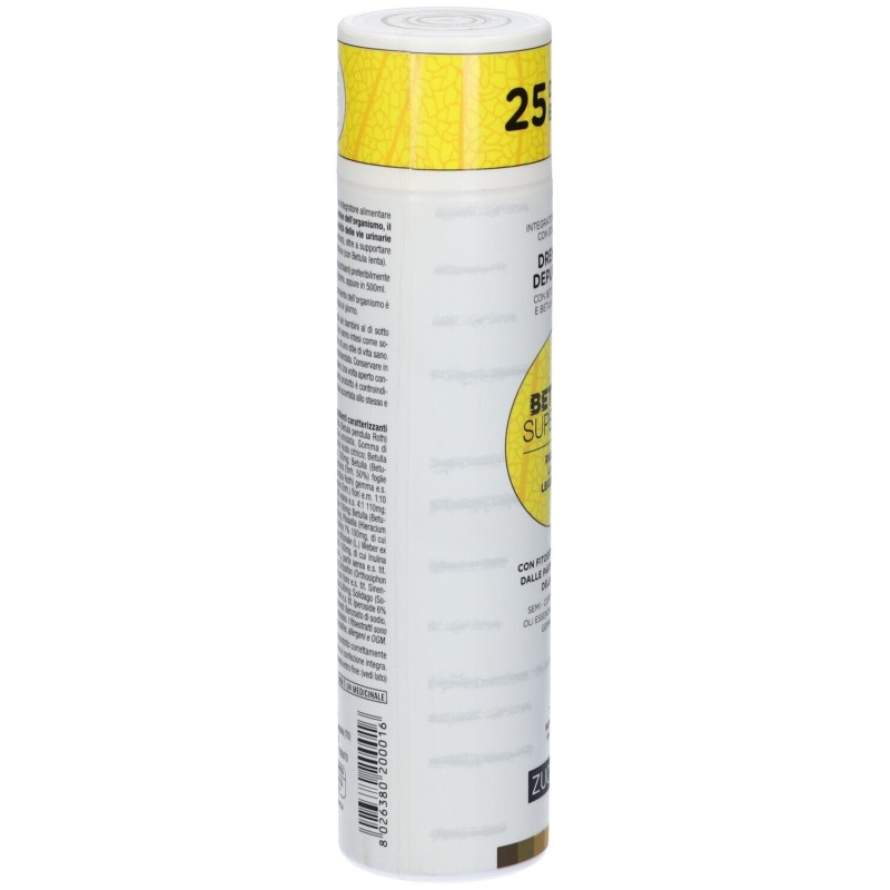 Visualizzazione chiara di Zuccari Betulla Superiore Integratore per Vie Urinarie 250ml Visualizzazione chiara di Zuccari Betulla Superiore Integratore per Vie Urinarie 250ml