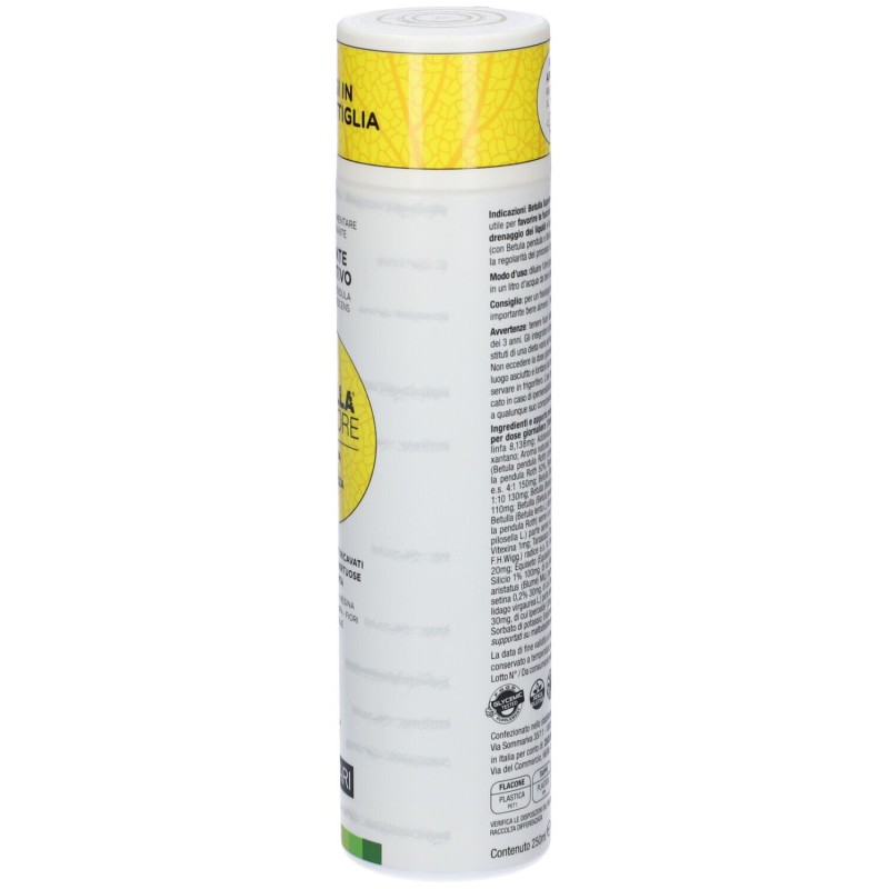 Confezione commerciale diZuccari Betulla Superiore Integratore per Vie Urinarie 250ml Confezione commerciale diZuccari Betulla Superiore Integratore per Vie Urinarie 250ml