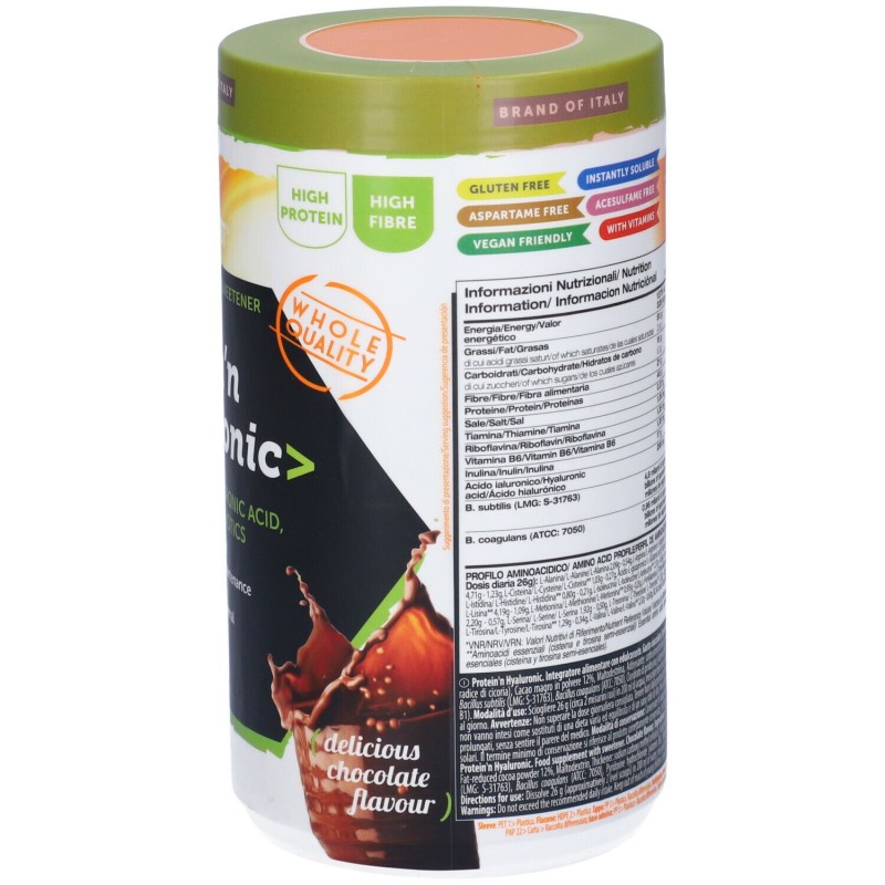 Confezione commerciale diNamed Sport Protein'n Hyaluronic Integratore per Ossa, Articolazioni e Muscoli 260g Confezione commerciale diNamed Sport Protein'n Hyaluronic Integratore per Ossa, Articolazioni e Muscoli 260g