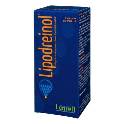 Aspetto del prodotto Lipodreinol Integratore per Controllo del Peso Flacone 240ml Aspetto del prodotto Lipodreinol Integratore per Controllo del Peso Flacone 240ml