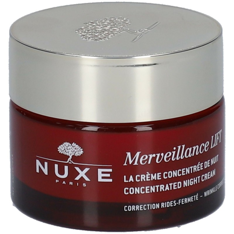Scatola originale del prodotto Nuxe Merveillance Lift Creme Concentrée Crema Antirughe Notte 50ml