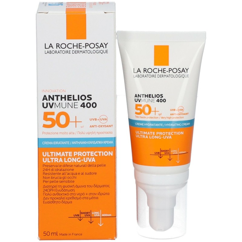 Aspetto del prodotto La Roche Posay Anthelios UVmune 400 Crema Solare Viso SPF50+ 50ml Aspetto del prodotto La Roche Posay Anthelios UVmune 400 Crema Solare Viso SPF50+ 50ml