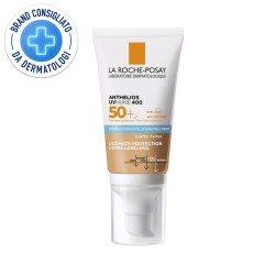 Scatola originale del prodotto La Roche Posay Anthelios UVMune 400 Crema Solare Idratante SPF50+ 50ml