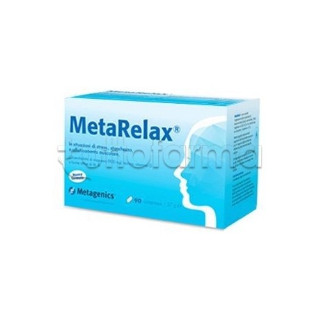 MetaRelax Integratore per Stress e Stanchezza 90 Compresse