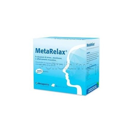 MetaRelax Integratore per Stress e Stanchezza 20 Bustine