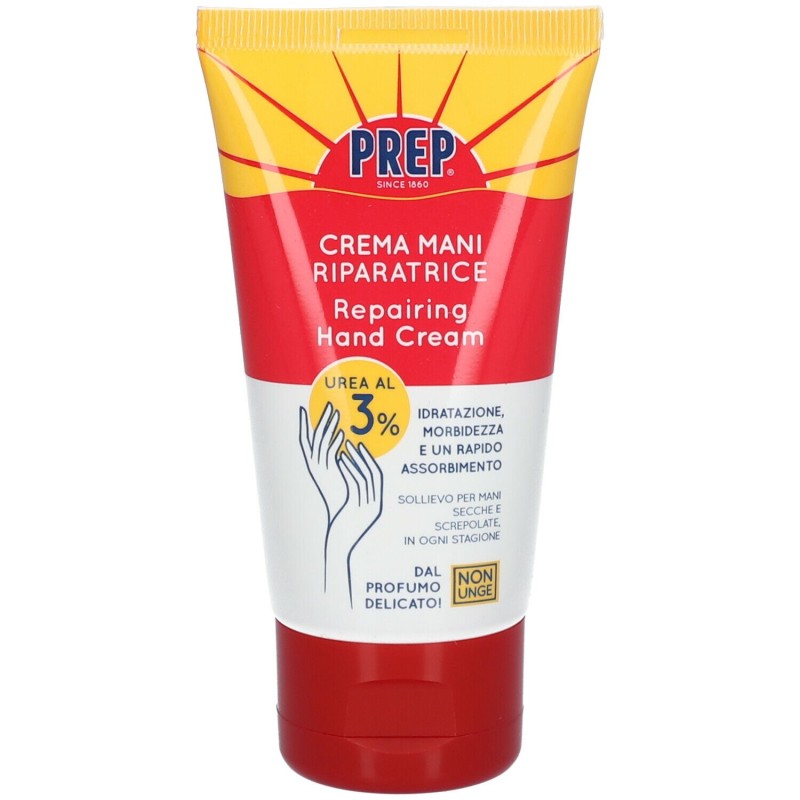Foto ravvicinata di Prep Crema Mani Riparatrice 75ml