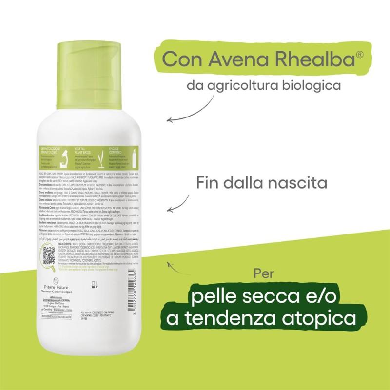 Dettaglio del packaging di A-Derma Exomega Control Crema Emolliente 400ml Dettaglio del packaging di A-Derma Exomega Control Crema Emolliente 400ml