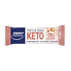 Confezione sigillata di Enervit Protein Keto Snack Barretta Proteica Salted Nuts 35gr Confezione sigillata di Enervit Protein Keto Snack Barretta Proteica Salted Nuts 35gr