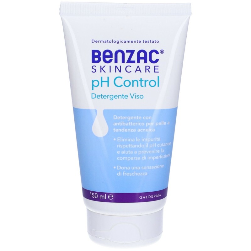 Scatola integra del prodotto Benzac Skincare Ph Control Detergente Viso per Pelle Acneica 150ml Scatola integra del prodotto Benzac Skincare Ph Control Detergente Viso per Pelle Acneica 150ml