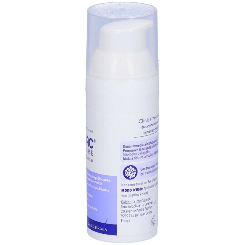 Primo piano di Benzac Skincare Lozione Idratante Viso Pelle Acneica 50ml Primo piano di Benzac Skincare Lozione Idratante Viso Pelle Acneica 50ml