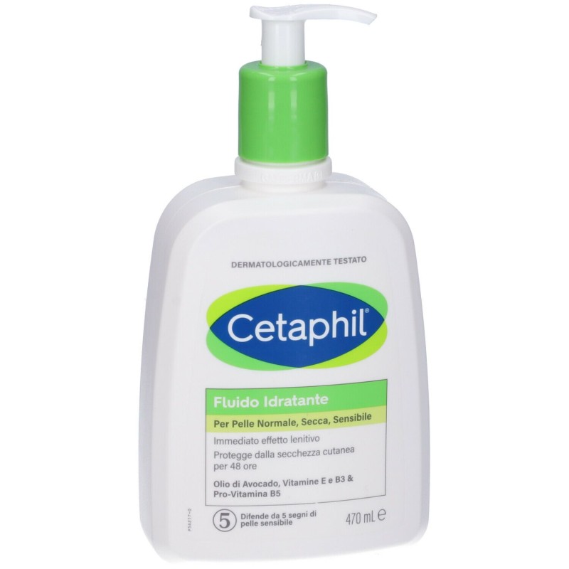 Pack ufficiale del prodotto Cetaphil Fluido Idratante per Corpo 470ml Pack ufficiale del prodotto Cetaphil Fluido Idratante per Corpo 470ml