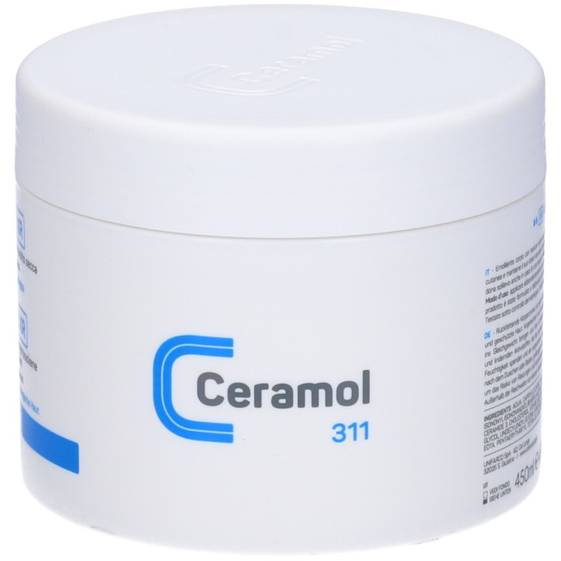Packaging del prodotto Ceramol Cremabase XR Crema Idratante per Pelle Secca Vasetto 450ml Packaging del prodotto Ceramol Cremabase XR Crema Idratante per Pelle Secca Vasetto 450ml