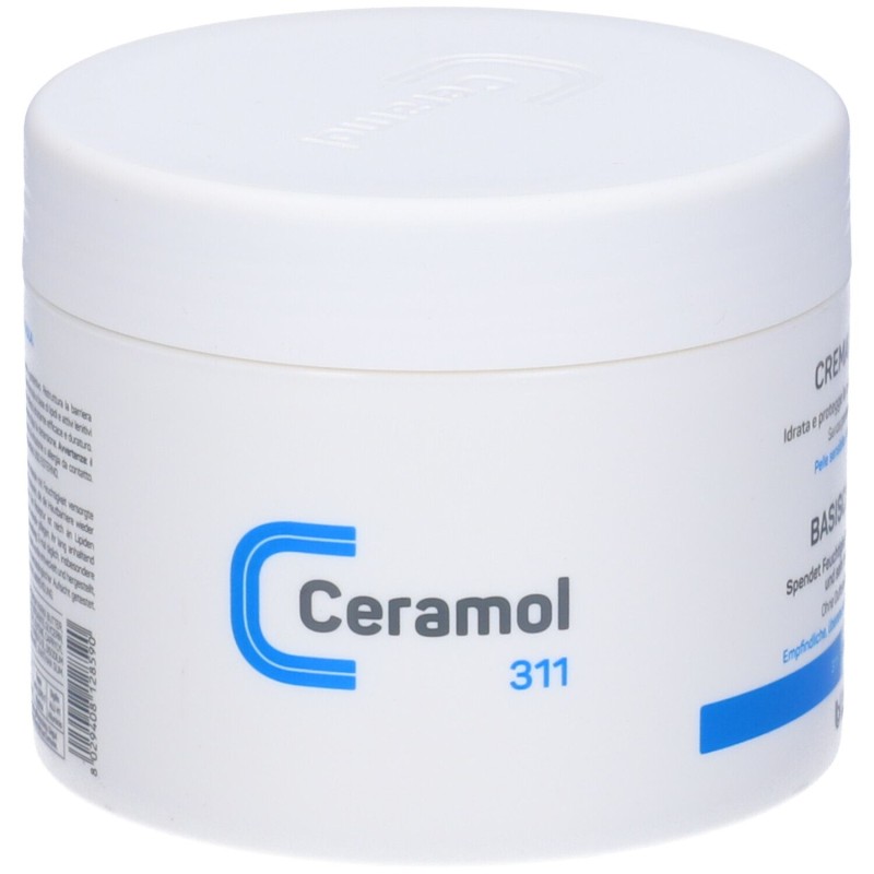 Scatola originale del prodotto Ceramol Cremabase XR Crema Idratante per Pelle Secca Vasetto 450ml Scatola originale del prodotto Ceramol Cremabase XR Crema Idratante per Pelle Secca Vasetto 450ml