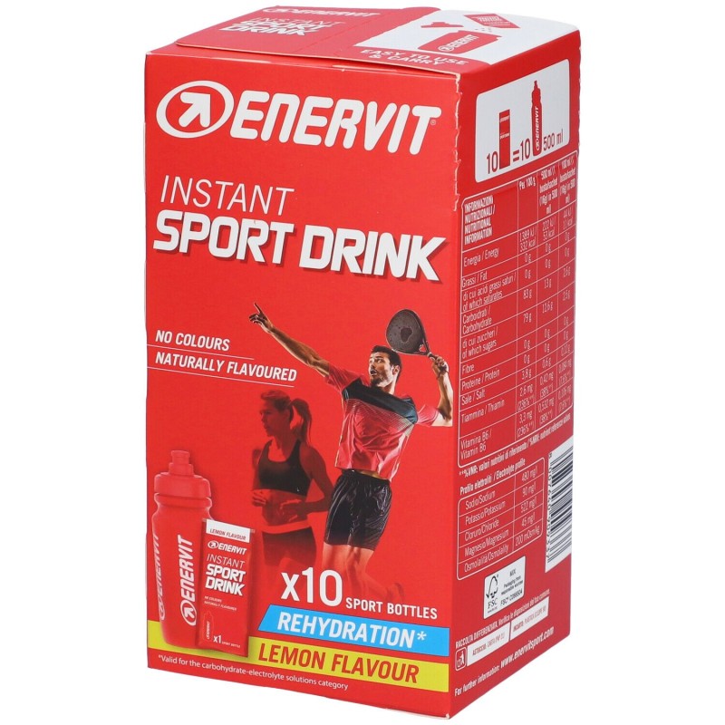 Aspetto del prodotto Enervit Instant Sport Drink per Idratazione 10 Buste da 16 g Aspetto del prodotto Enervit Instant Sport Drink per Idratazione 10 Buste da 16 g