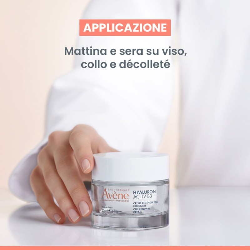Packaging integro del prodotto Avene Hyaluron Activ B3 Ricarica Crema Rigenerante Antirughe 50ml