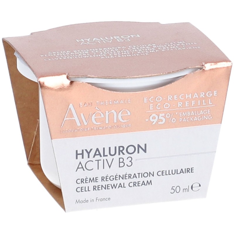 Pack ufficiale del prodotto Avene Hyaluron Activ B3 Ricarica Crema Rigenerante Antirughe 50ml