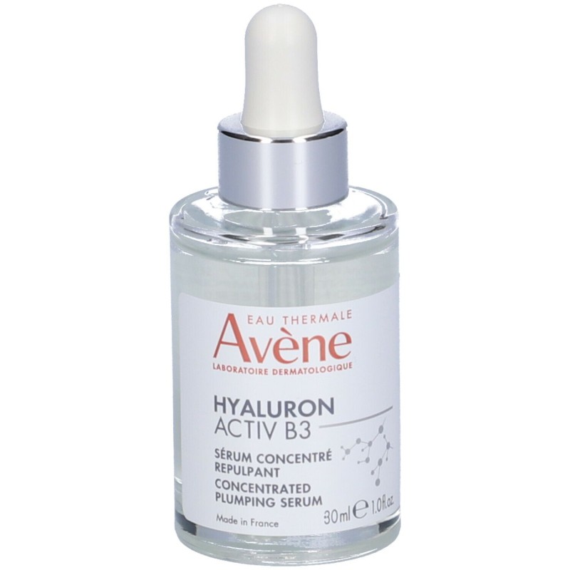 Foto illustrativa del packaging di Avene Hyaluron Activ B3 Siero Concentrato Rimpolpante 30ml
