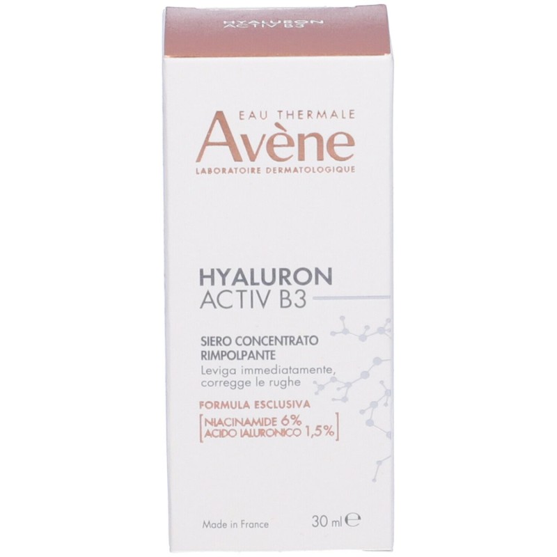 Pack ufficiale del prodotto Avene Hyaluron Activ B3 Siero Concentrato Rimpolpante 30ml