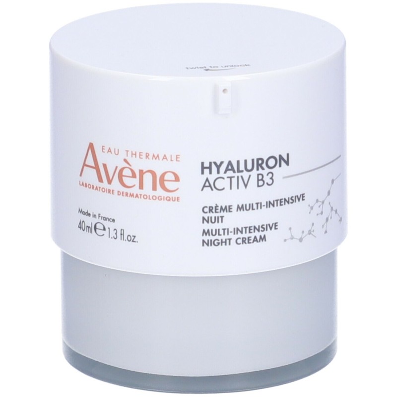 Packaging integro del prodotto Avene Hyaluron Activ B3 Crema Notte Intensiva Antirughe 40ml