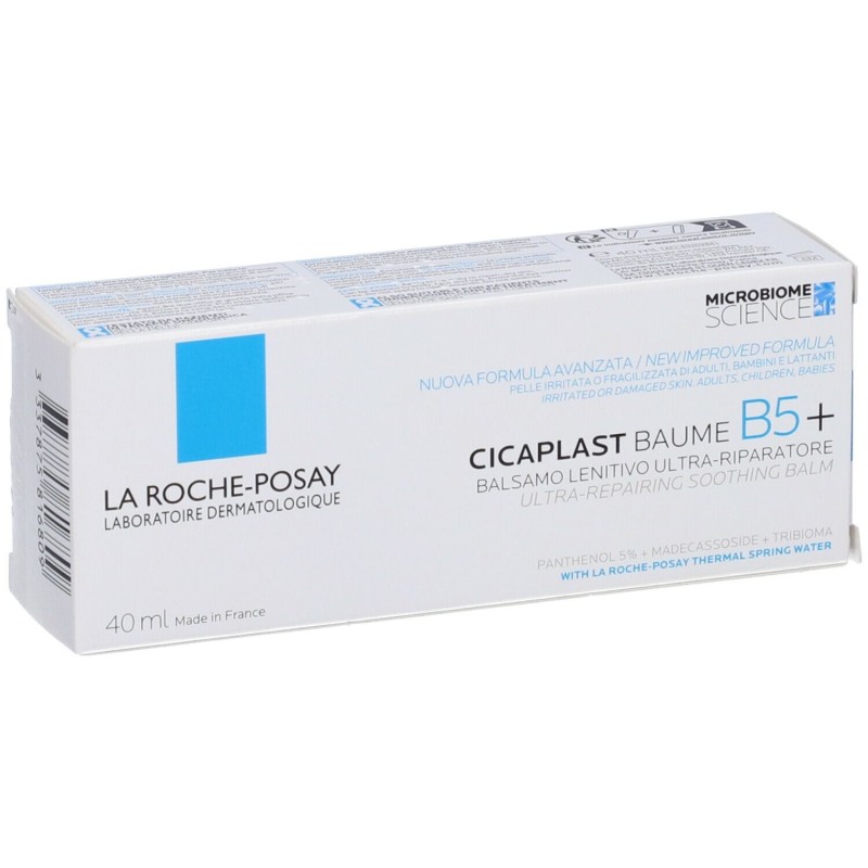 Foto esplicativa di La Roche Posay Cicaplast Baume B5+ Balsamo idratante 40ml Foto esplicativa di La Roche Posay Cicaplast Baume B5+ Balsamo idratante 40ml