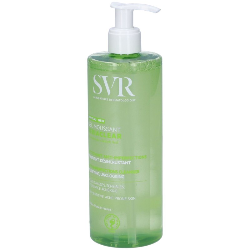 Packaging integro del prodotto SVR Sebiaclear Gel Moussant Detergente Purificante Formato Convenienza 400ml Packaging integro del prodotto SVR Sebiaclear Gel Moussant Detergente Purificante Formato Convenienza 400ml