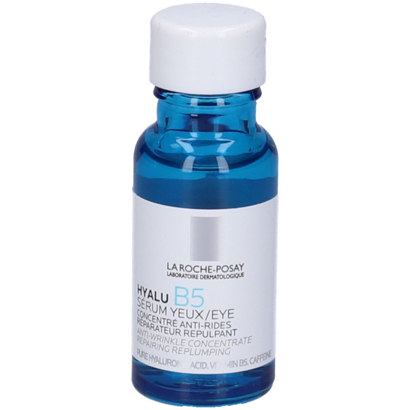 Presentazione grafica di La Roche Posay Hyalu B5 Siero Antirughe Occhi 15ml